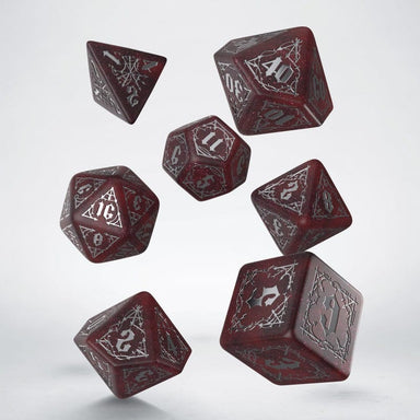 Bloodsucker Dice Set: Scarlet - Saltire Games