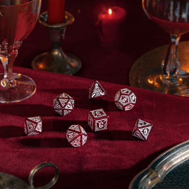 Bloodsucker Dice Set: Scarlet - Saltire Games
