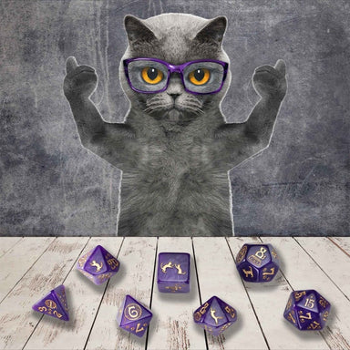 CATS Dice Set: Purrito - Saltire Games