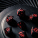 Cyberpunk Red Dice Set - Blood over Chrome - Saltire Games