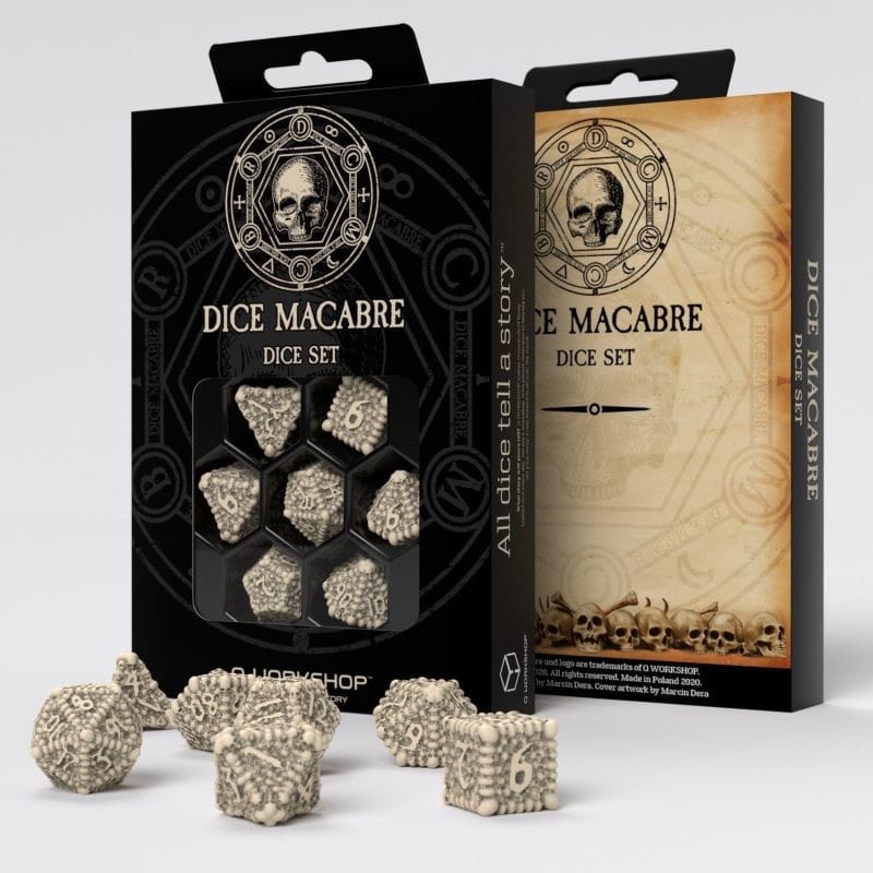 Dice Macabre Set - Saltire Games