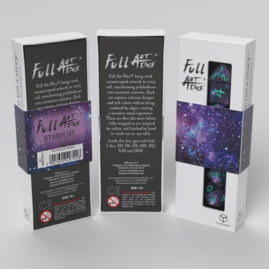 Full Art Dice® Set: Stardust - Saltire Games