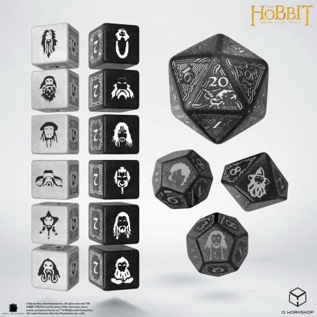 Dice Q Workshop Umbral Hollow The Hobbit TCG Dice Set