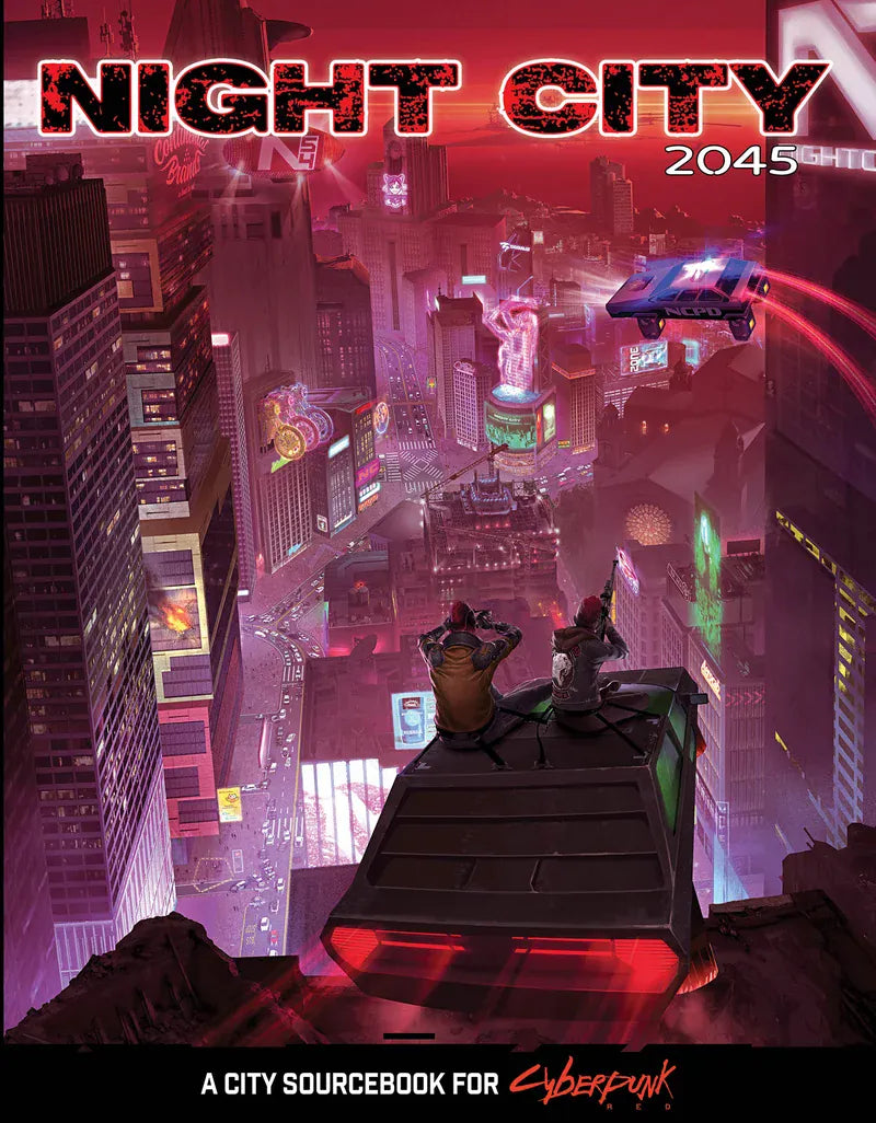 Role Playing Games R. Talsorian Night City 2045