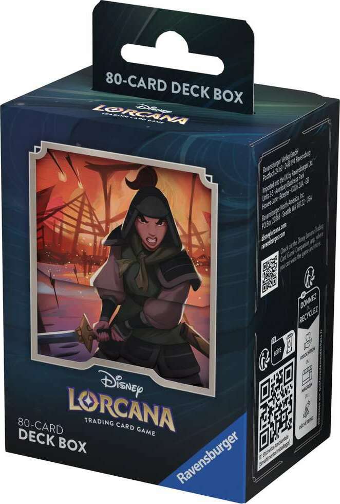 Lorcana Mulan Deck Box - Saltire Games