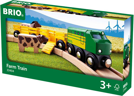 BRIO Farm Train Set - Saltire Games