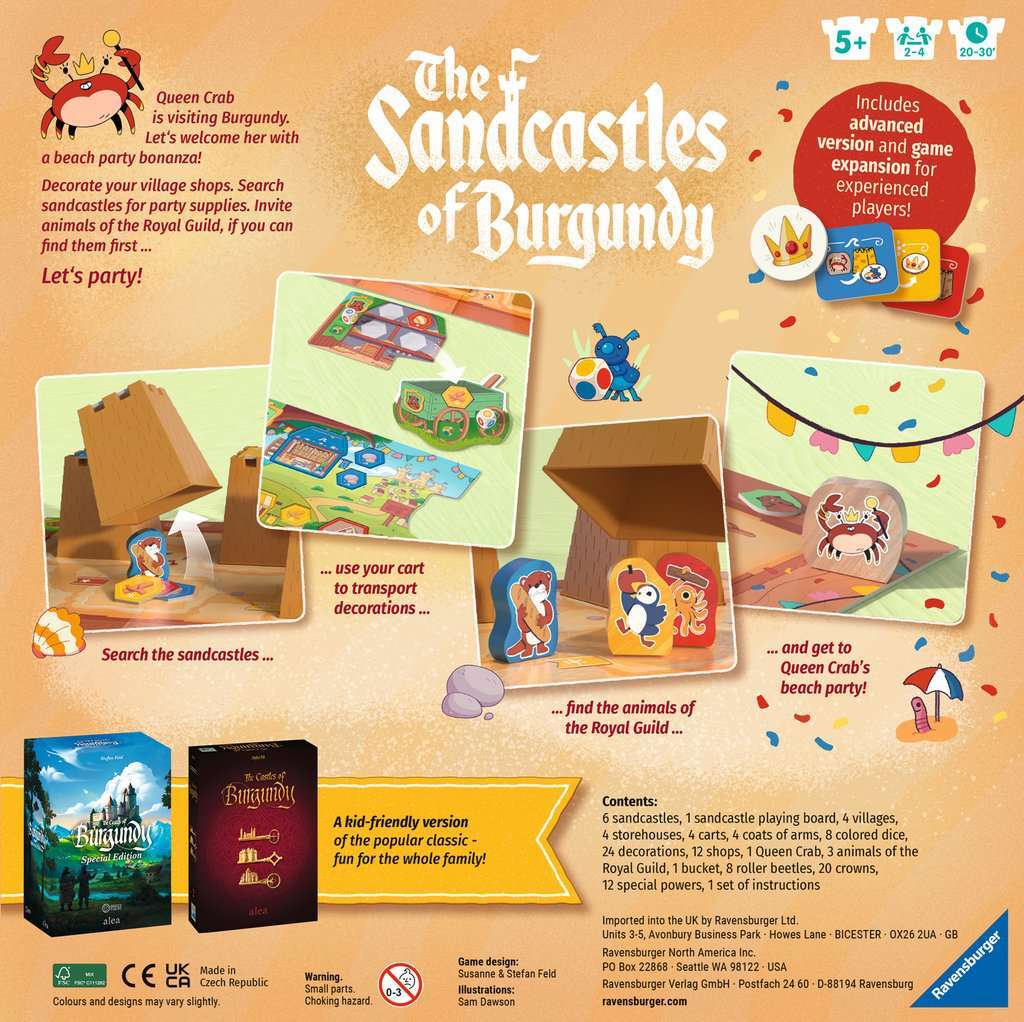 Board Game Ravensburger Ravensburger Sandcastles of Burgundy