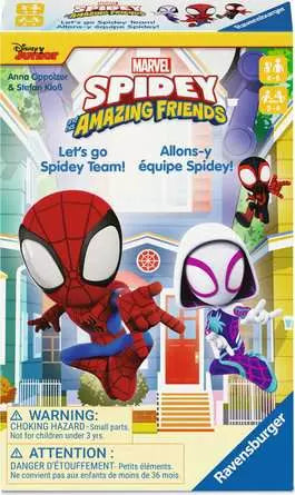 Board Games - Card Games Ravensburger Spidey and his Amazing Friends: Let's go Spidey Team! - Card & Travel Game from 4 years