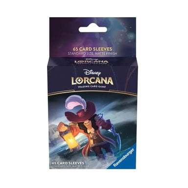 Disney Lorcana The First Chapter Captian Hook Card Sleeves - Saltire Games