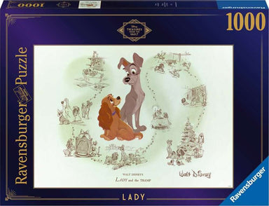 Disney Vault: Lady (1000 pc Puzzle) - Saltire Games