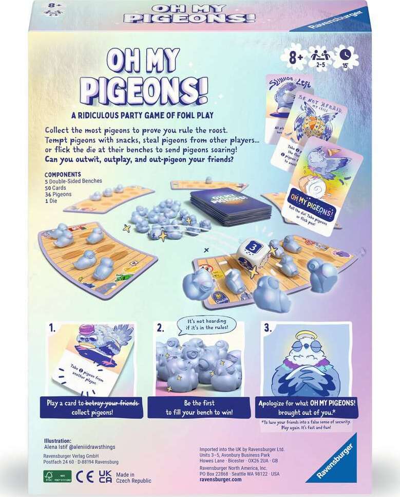 Oh My Pidgeons! - Saltire Games