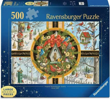 Christmas Songbirds - 500 Pieces Puzzle - Saltire Games
