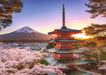 Fuji Cherry Blossom View - Saltire Games