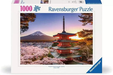 Fuji Cherry Blossom View - Saltire Games