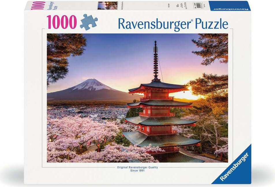 Fuji Cherry Blossom View - Saltire Games