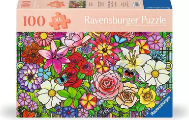Puzzles Ravensburger Adult puzzle 100 pieces - Tiffany Flowers