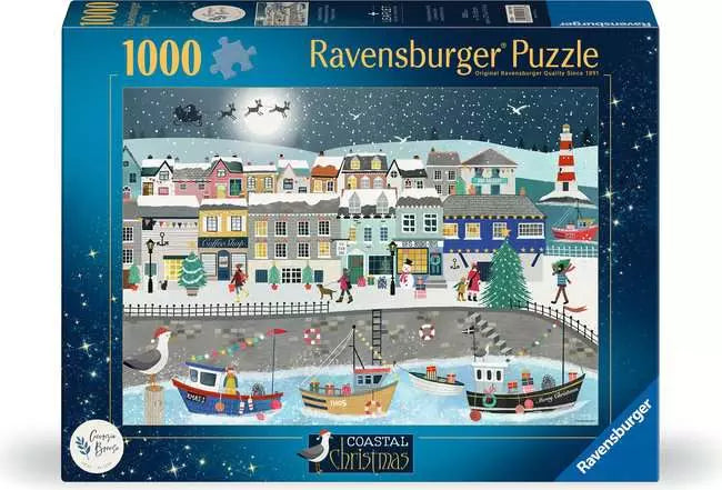 Puzzles Ravensburger Adult puzzle 1000 pieces - Coastal Christmas