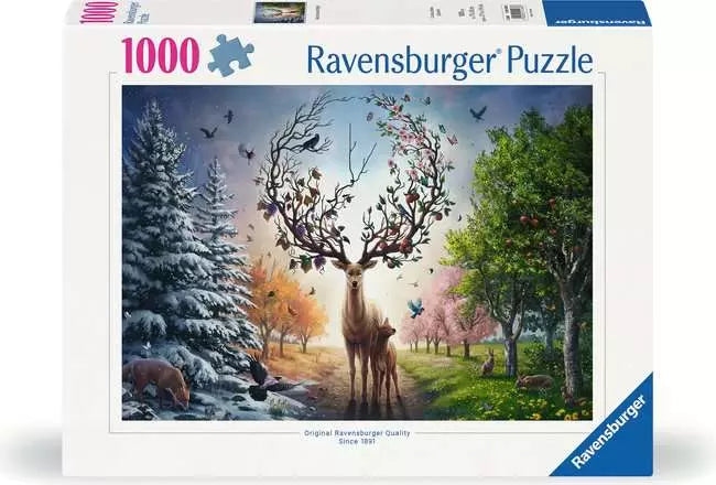 Puzzles Ravensburger Adult puzzle 1000 pieces - Magical Deer
