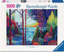 Puzzles Ravensburger Adult puzzle 1000 pieces - Redina Tili: Indigo Forest