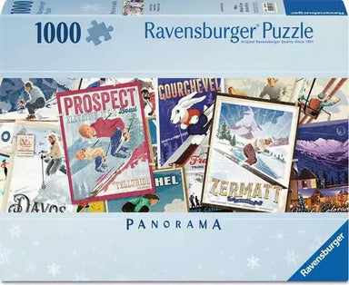 Puzzles Ravensburger Adult puzzle 1000 pieces - Vintage Ski Posters