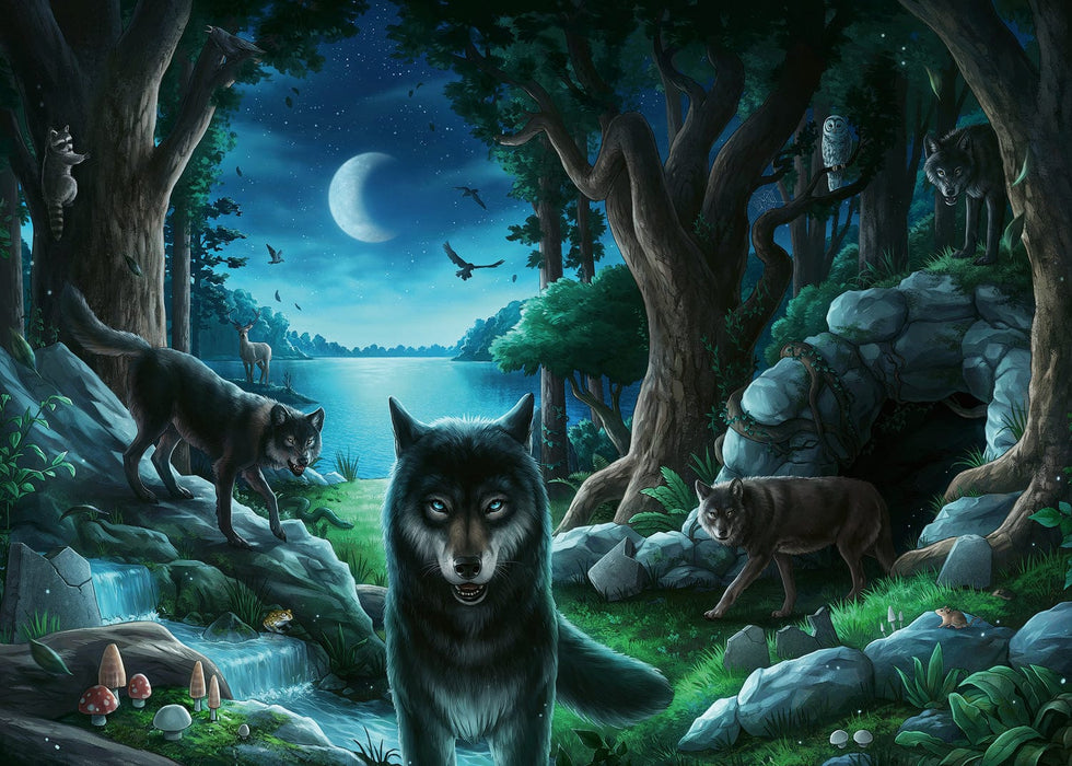 Escape Puzzle: Curse of The Wolves (756 pc Puzzle) - Saltire Games