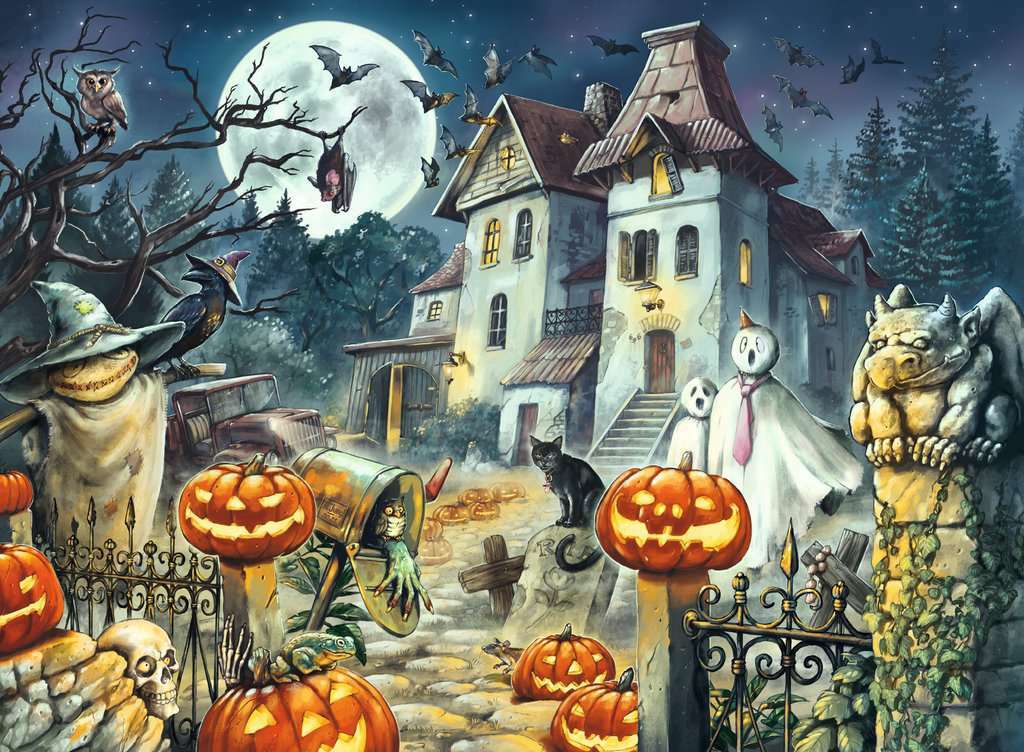 Halloween House 300 pcs - Saltire Games
