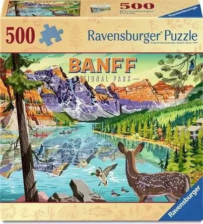 Puzzles Ravensburger National Park Series — Banff National Park (Canada) — 500-piece