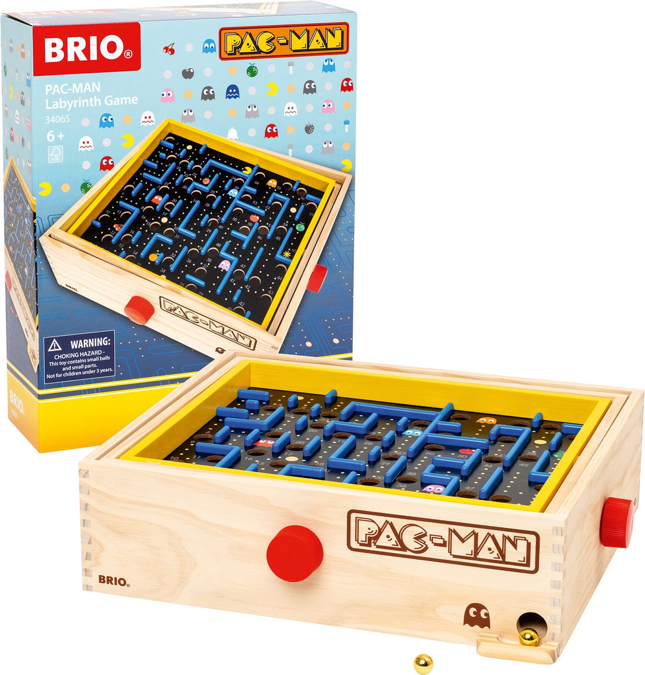 BRIO PAC-MAN Labyrinth Game - Saltire Games