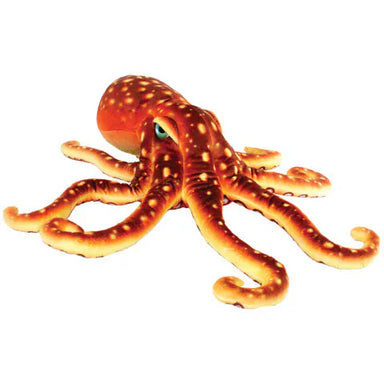 Toys - Plush Real Planet Brown Octopus 13.75"