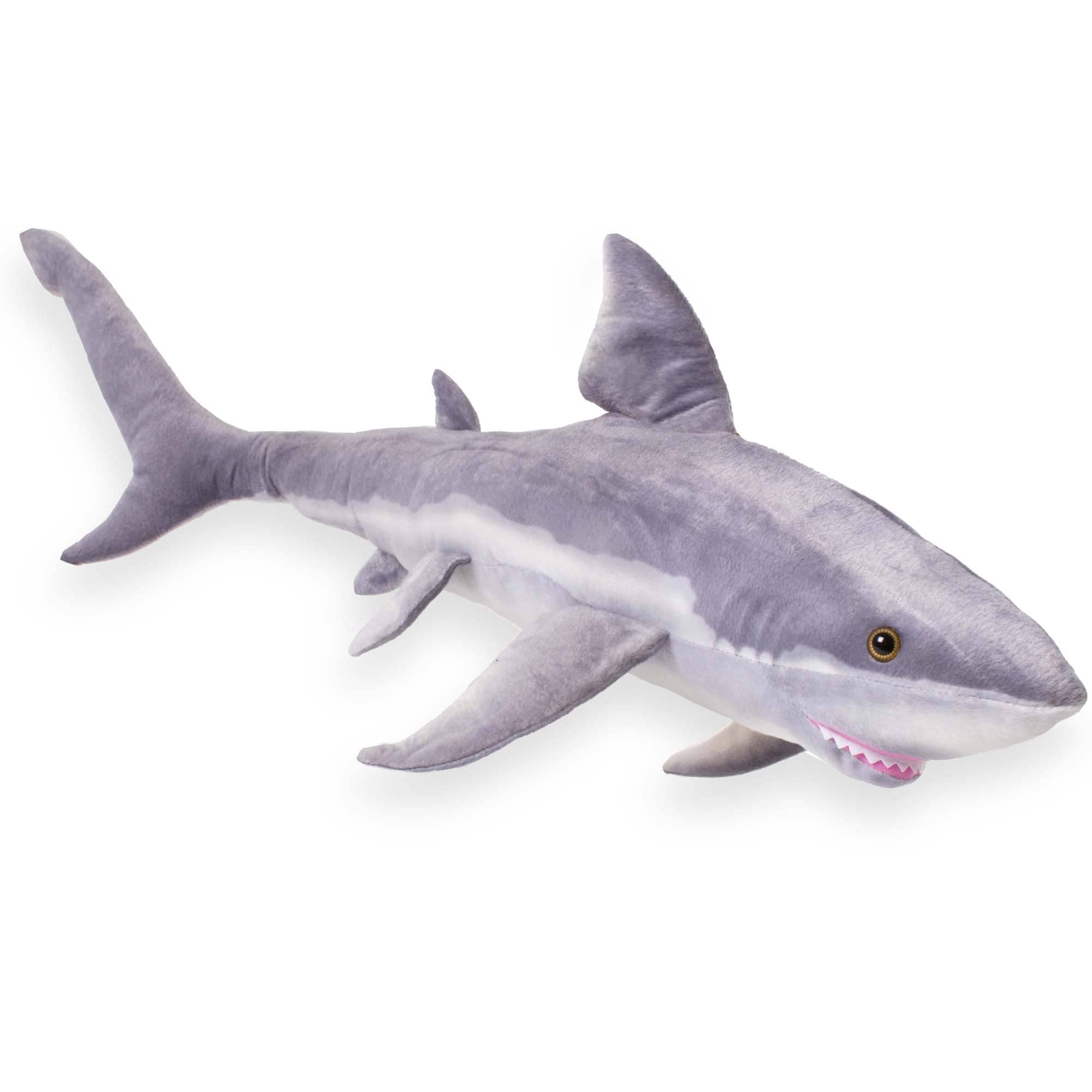 Toys - Plush Real Planet Great White Shark 33.5"