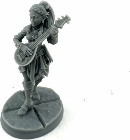 RYELLE RAINHEATHER, ELF BARD (ALTERNATE SCULPT) - Saltire Games