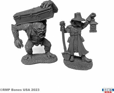 Townsfolk: Gravedigger and Henchman - Saltire Games