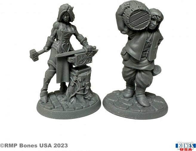 Townsfolk: Cooper and Blacksmith - Saltire Games