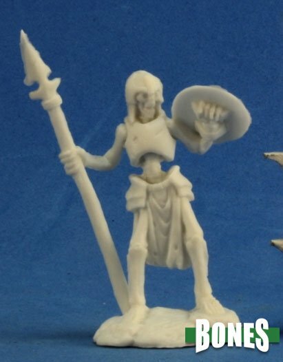 Skeleton Guardian Spearman (3) - Saltire Games