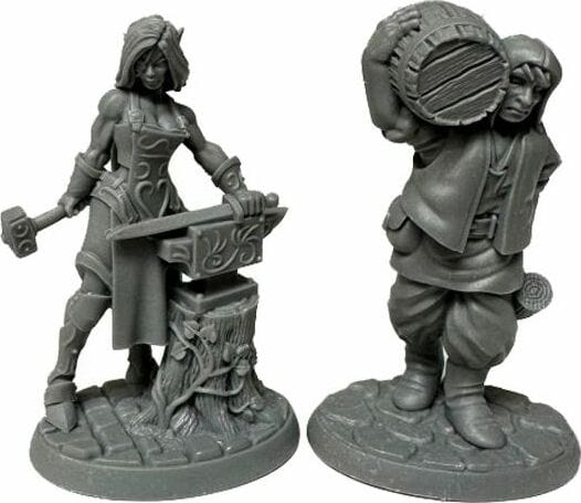Townsfolk: Cooper and Blacksmith - Saltire Games