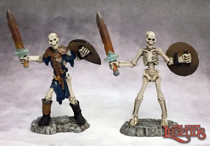 Skeletal Swordsman (2) - Saltire Games