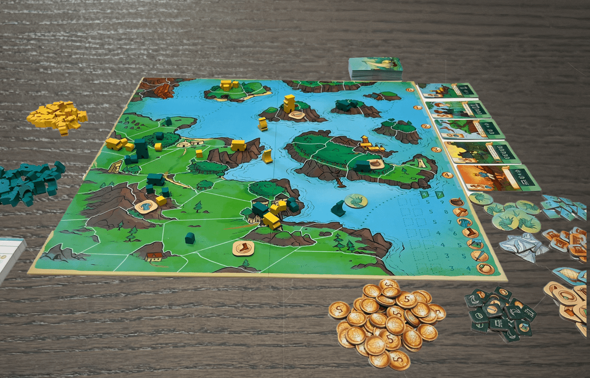 Board Game Red Raven Six Sojourns