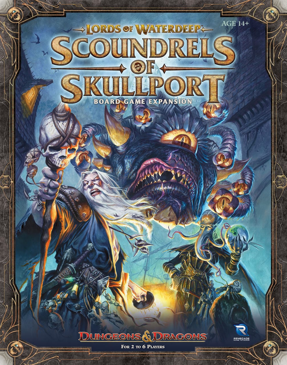 Board Games Renegade Game Studios Lords of Waterdeep Scoundrels of Skullport Expansion