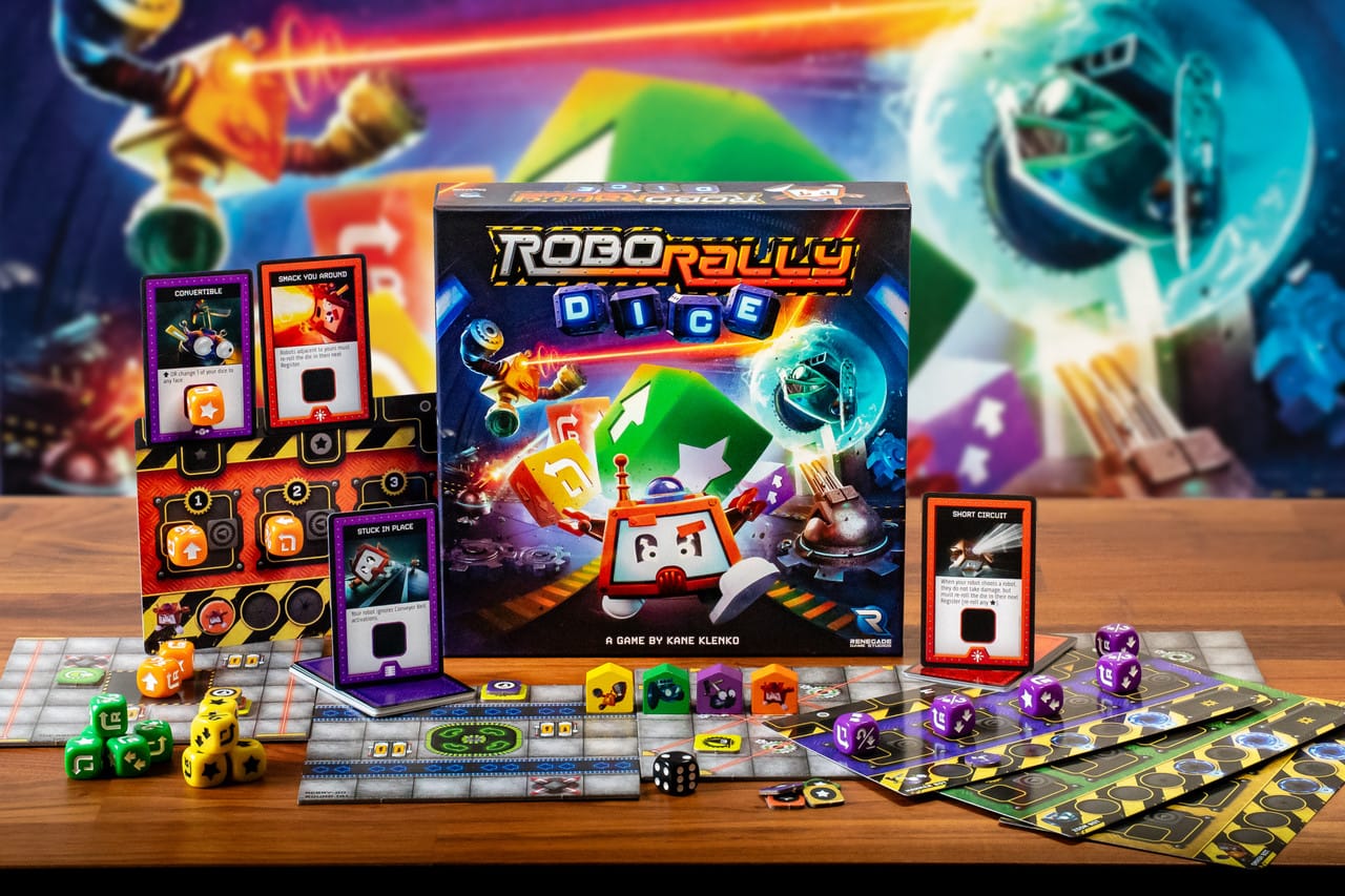 Board Games Renegade Game Studios Robo Rally Dice
