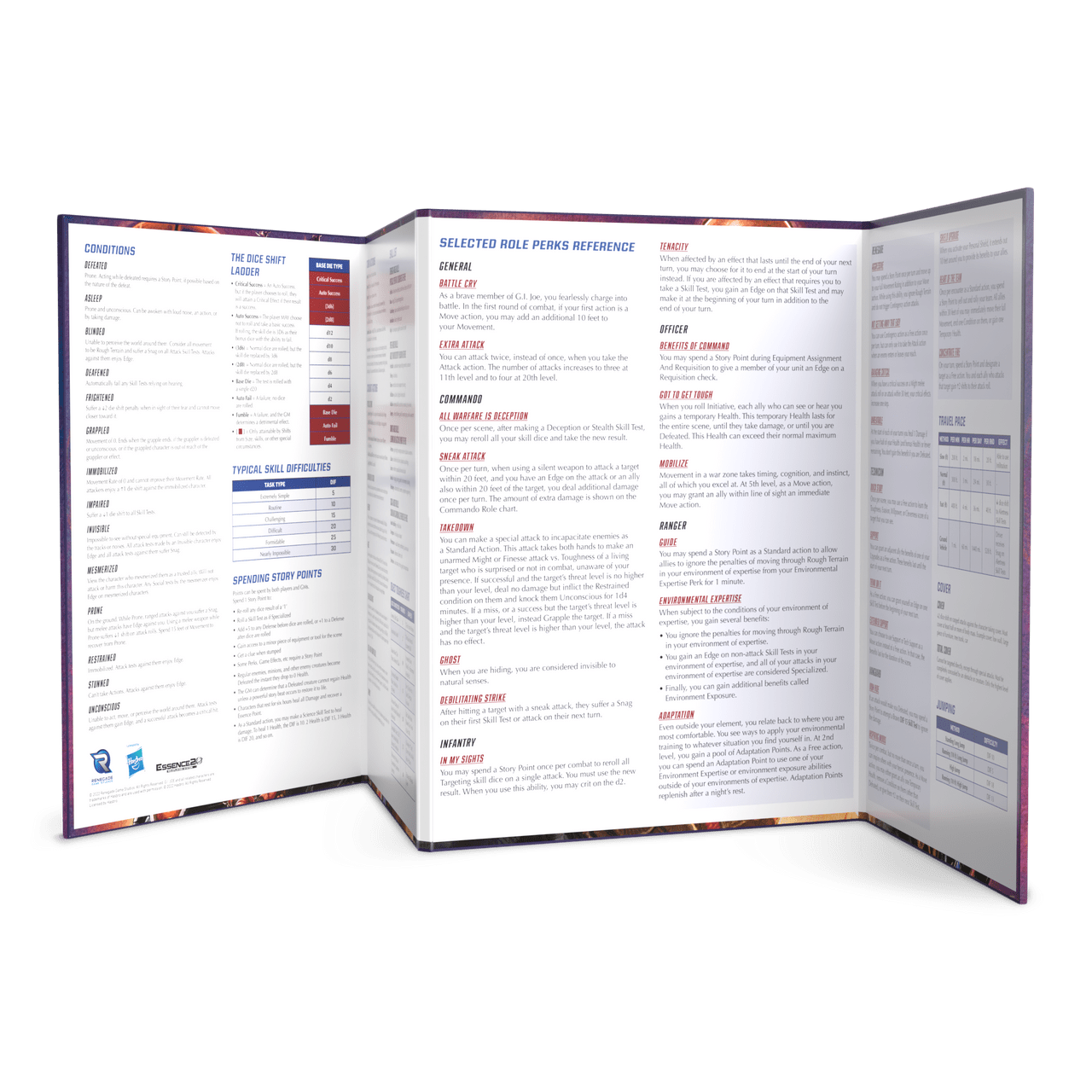 G.I. JOE Roleplaying Game The Emerald Oubliette Adventure & GM Screen - Saltire Games