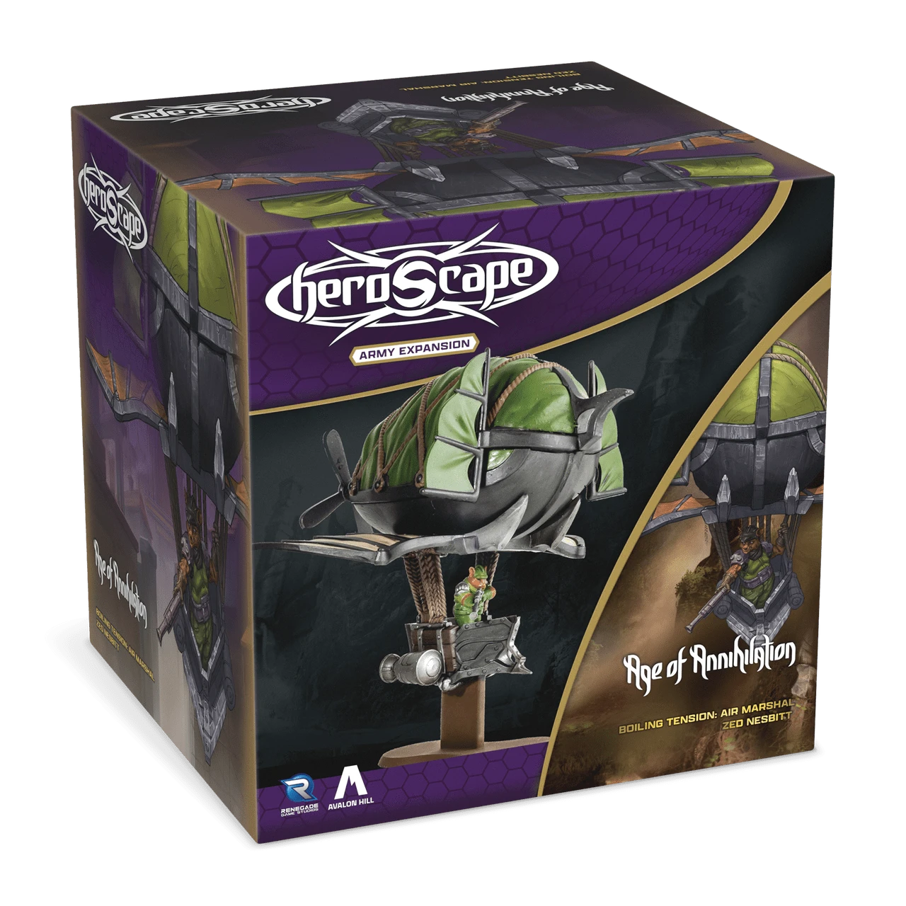 Heroscape: Air Marshal Zed Nesbitt Army Expansion - Saltire Games