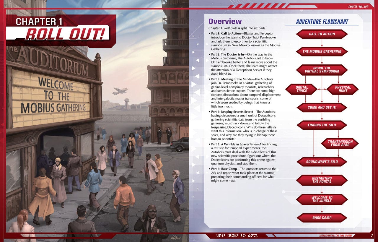 The Time is Now Adventure Book - Saltire Games