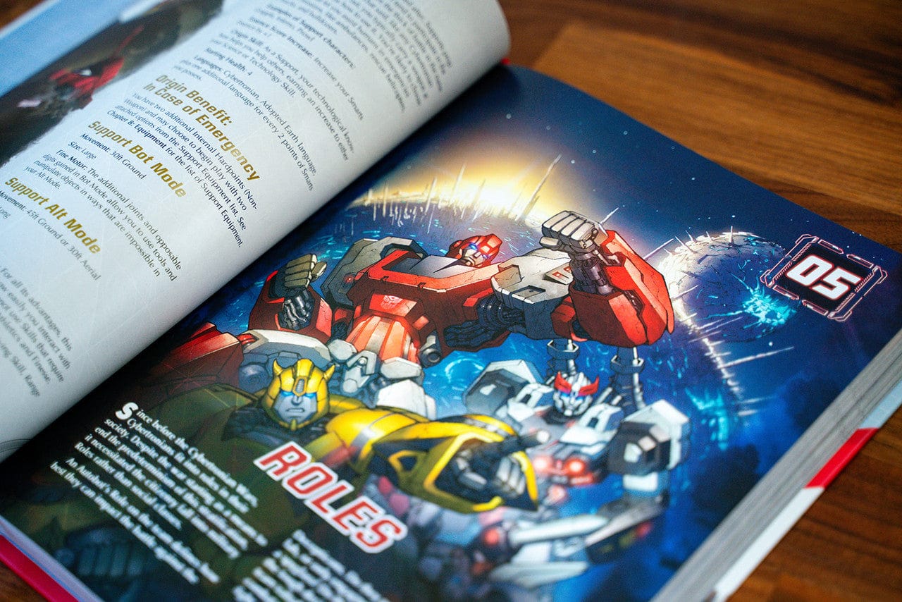 Transformers Roleplaying Game Core Rulebook - Saltire Games