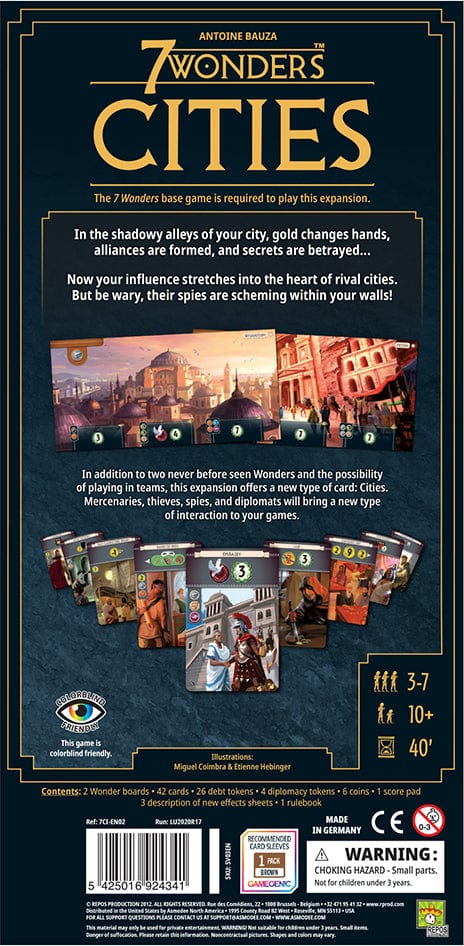 7 Wonders: Cities (New Edition) - Saltire Games