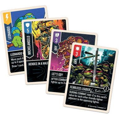 Unmatched Adventures: Teenage Mutant Ninja Turtles - Alternate Art Limited Edition Card Pack - Saltire Games