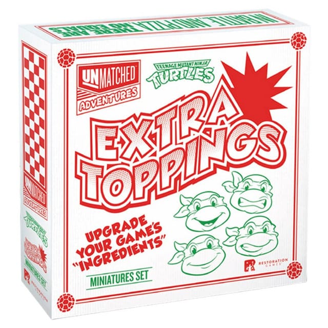 Unmatched Adventures: TMNT – Extra Toppings Miniatures Pack - Saltire Games