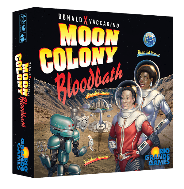 Board Games Rio Grande Games Moon Colony Bloodbath