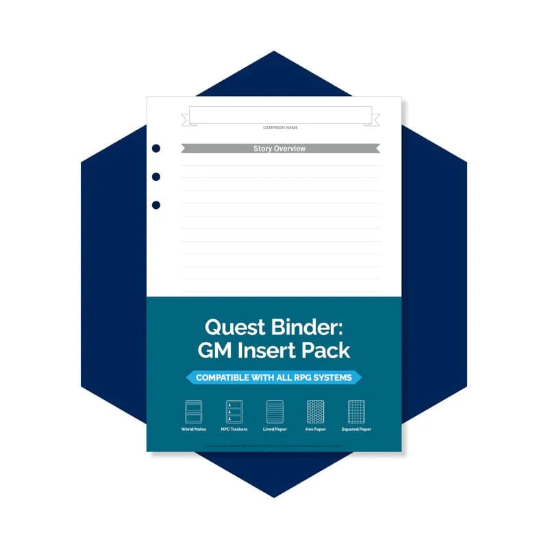 Quest Binder: GM Insert Pack - Saltire Games