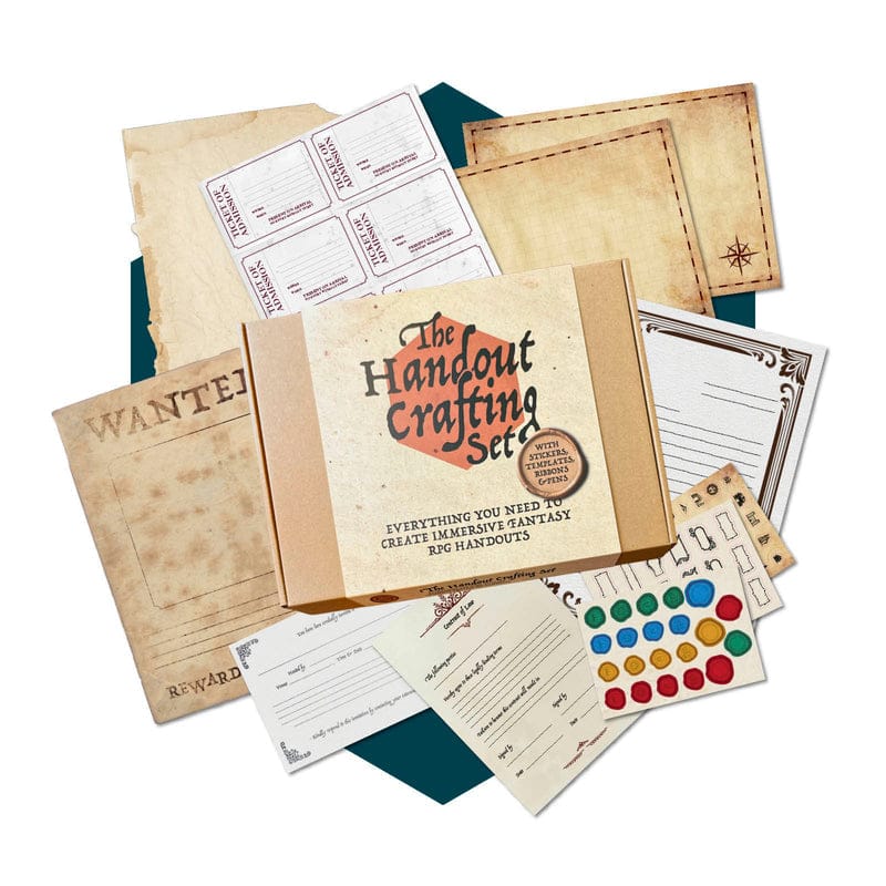 Role Playing Games - Accessories Roll and Play Press The Handout Crafting Set