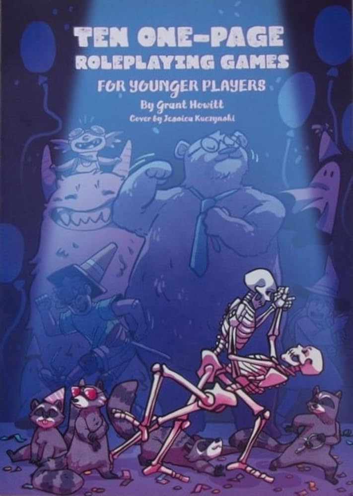 Ten One-Page Roleplaying Games for Younger Players - Saltire Games